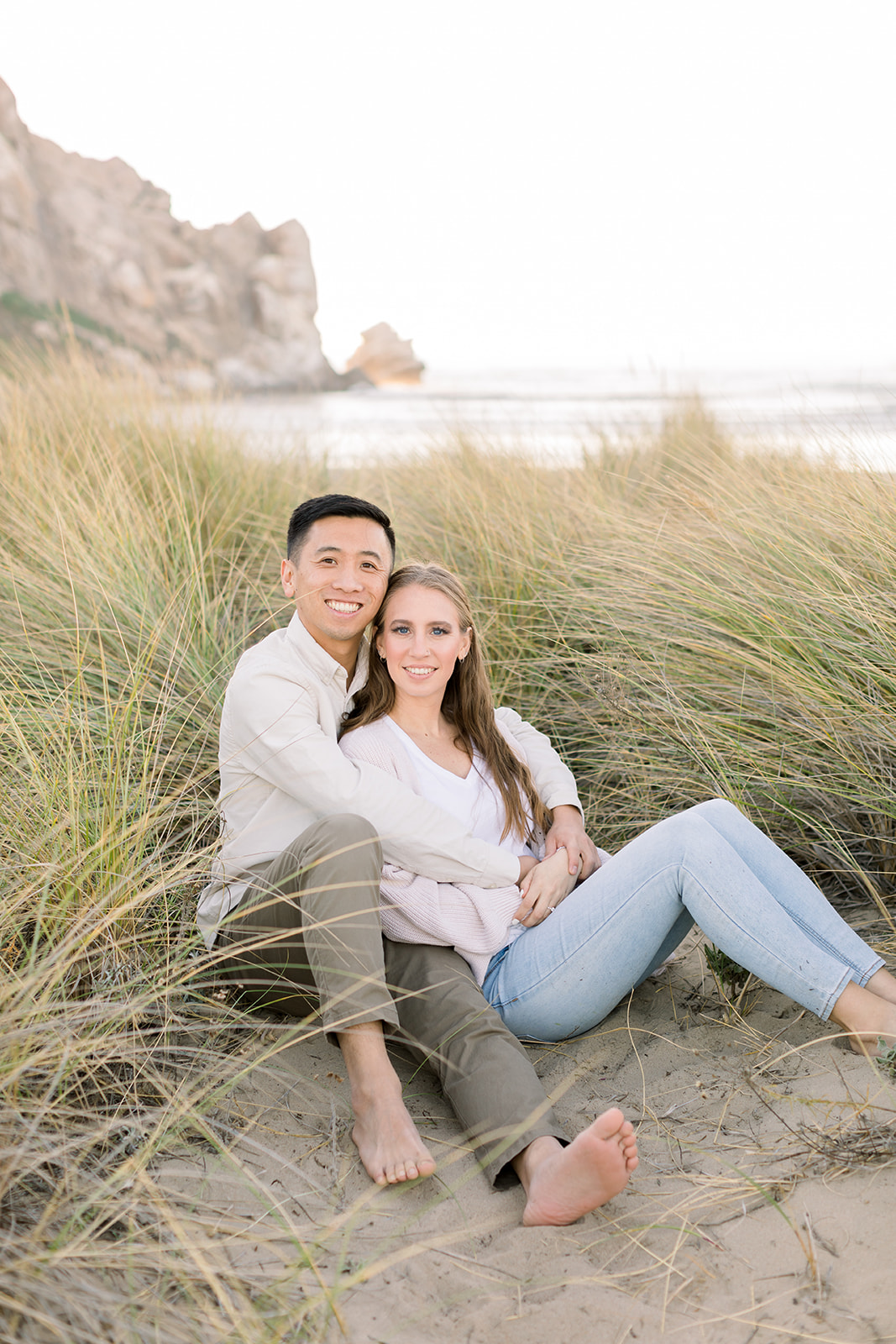 Engagement photos in morro bay