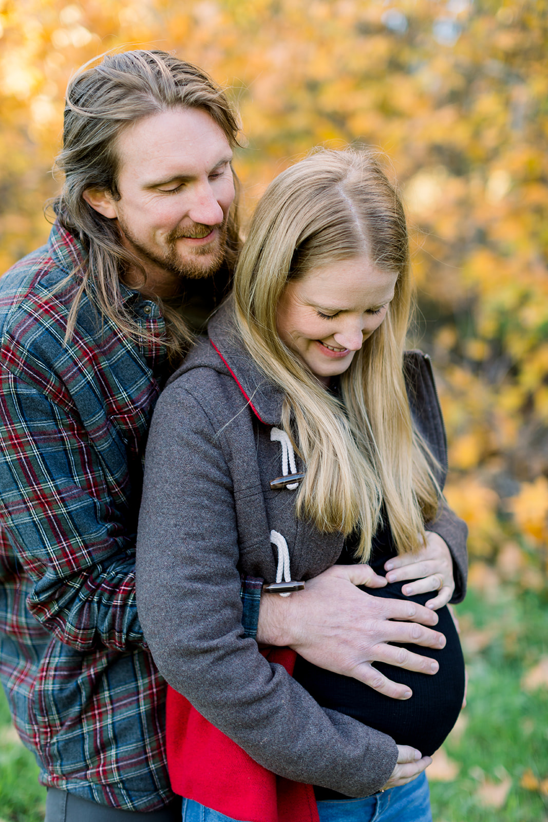 maternity portraits in san luis obispo during the fall