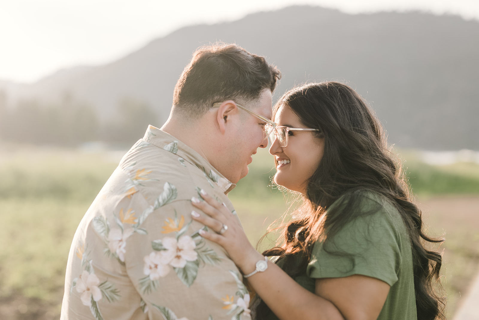 Engagement session in Big Bear California