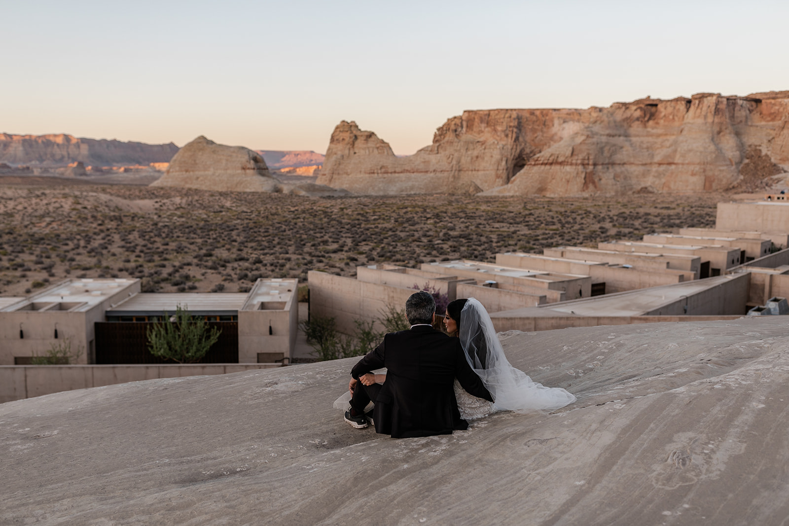 amangiri desert wedding portraits