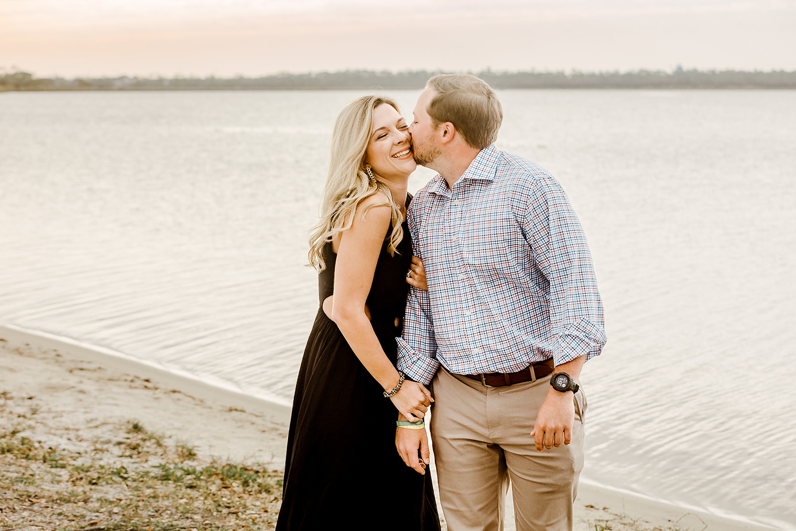 Surprise proposal at Shelby Lake in Orange Beach