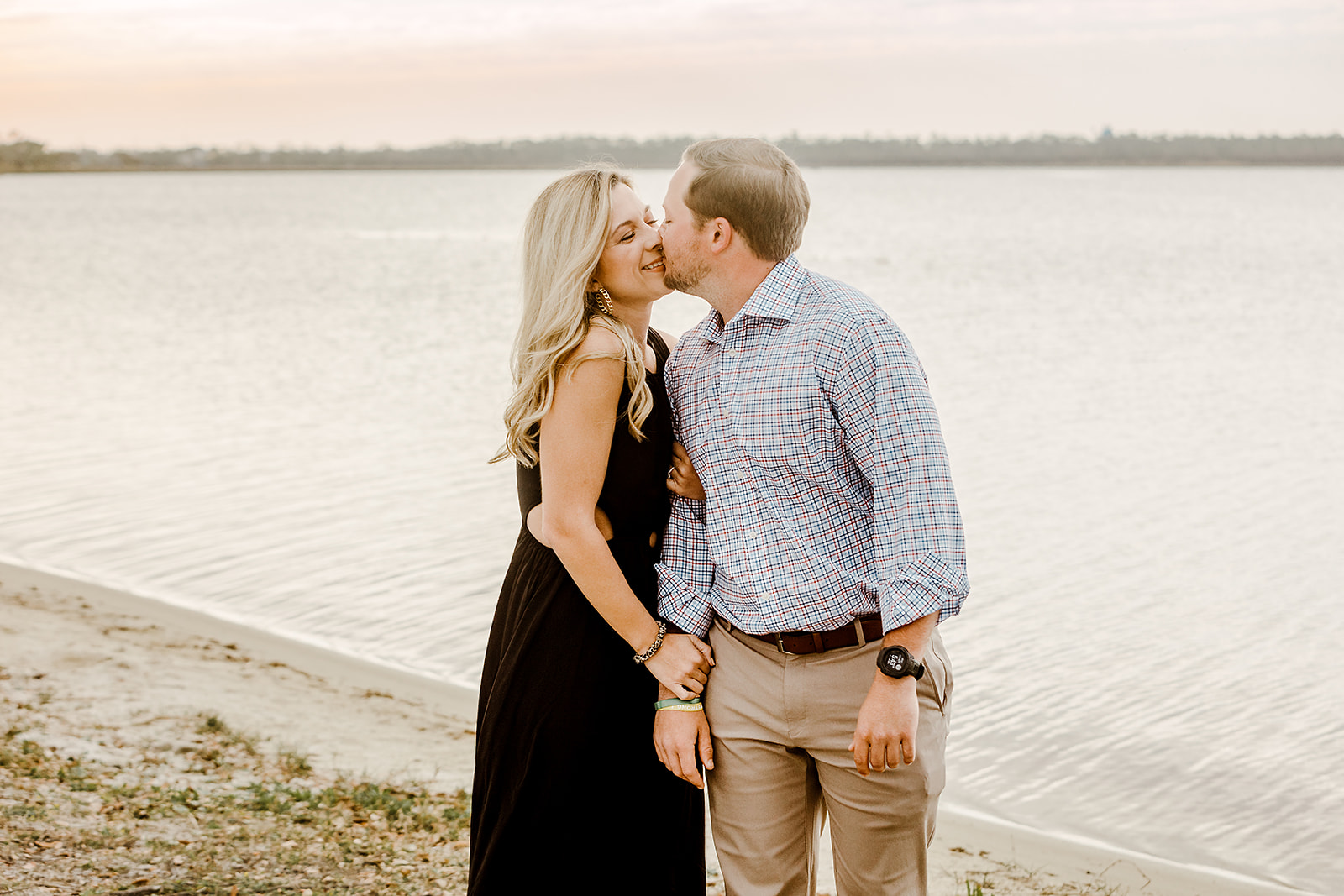 Surprise proposal at Shelby Lake in Orange Beach