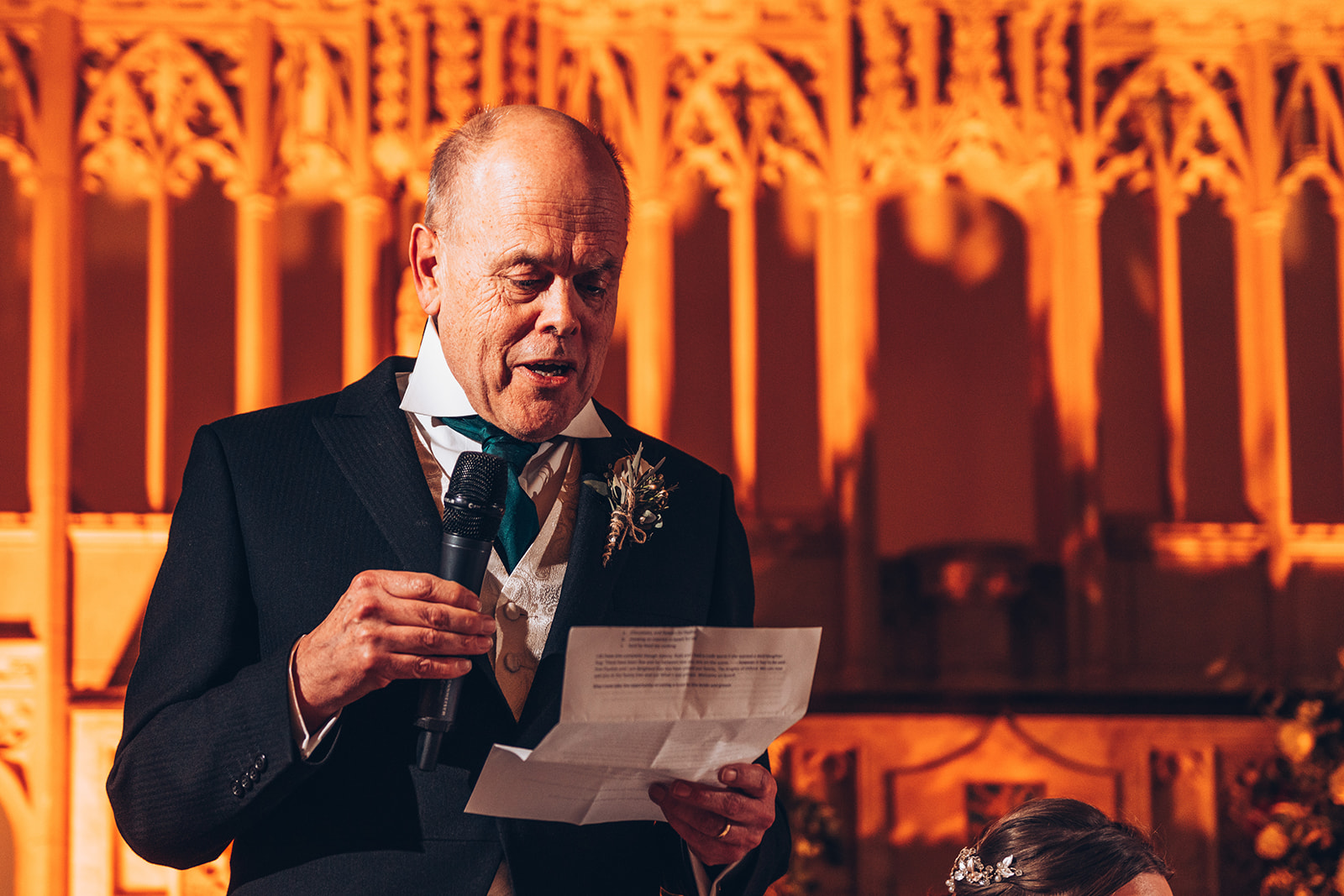 Father of the bride speech at Hanbury Manor
