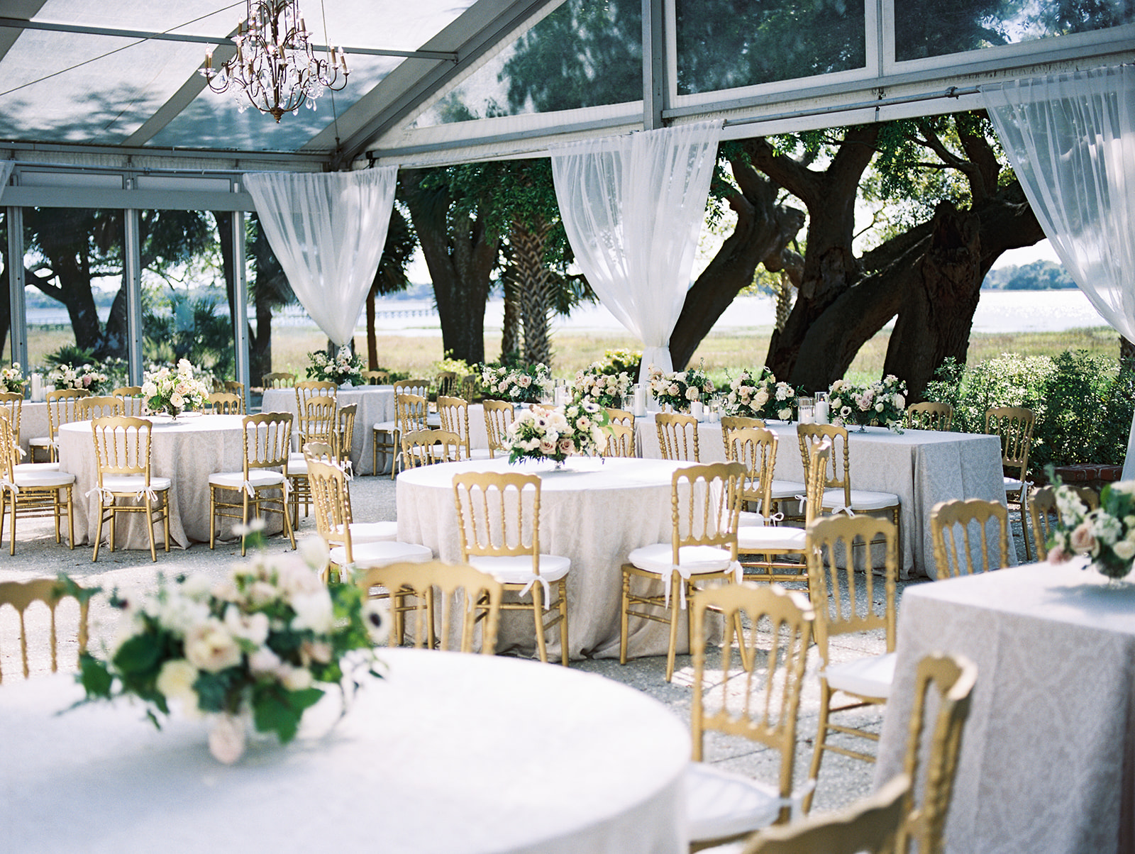 wedding reception at lowndes grove in charleston