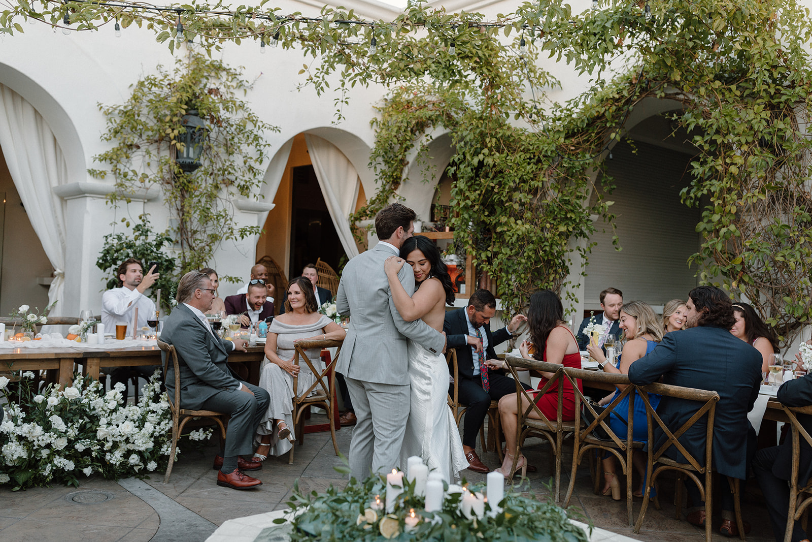 Intimate wedding at Villa & Vine in Santa Barbara, California