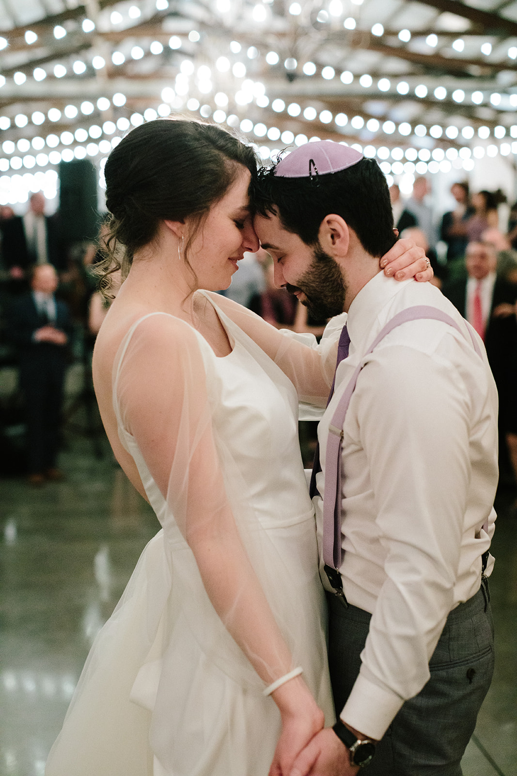 romantic Jewish wedding in Champaign Illinois