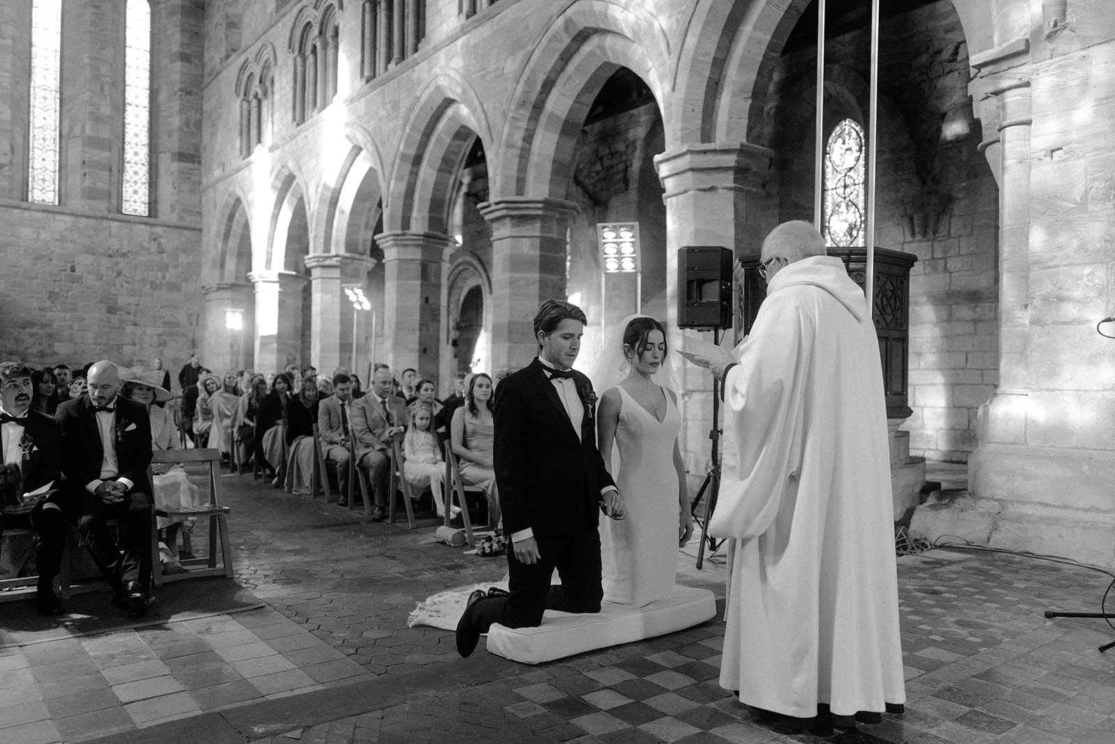 Brinkburn Priory Wedding | Leica Q & Leica M6 Cameras | Portra 800 & Tri X Film