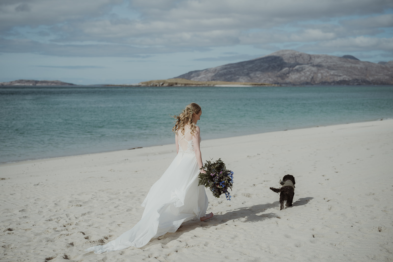 getting married on a beach in scotland