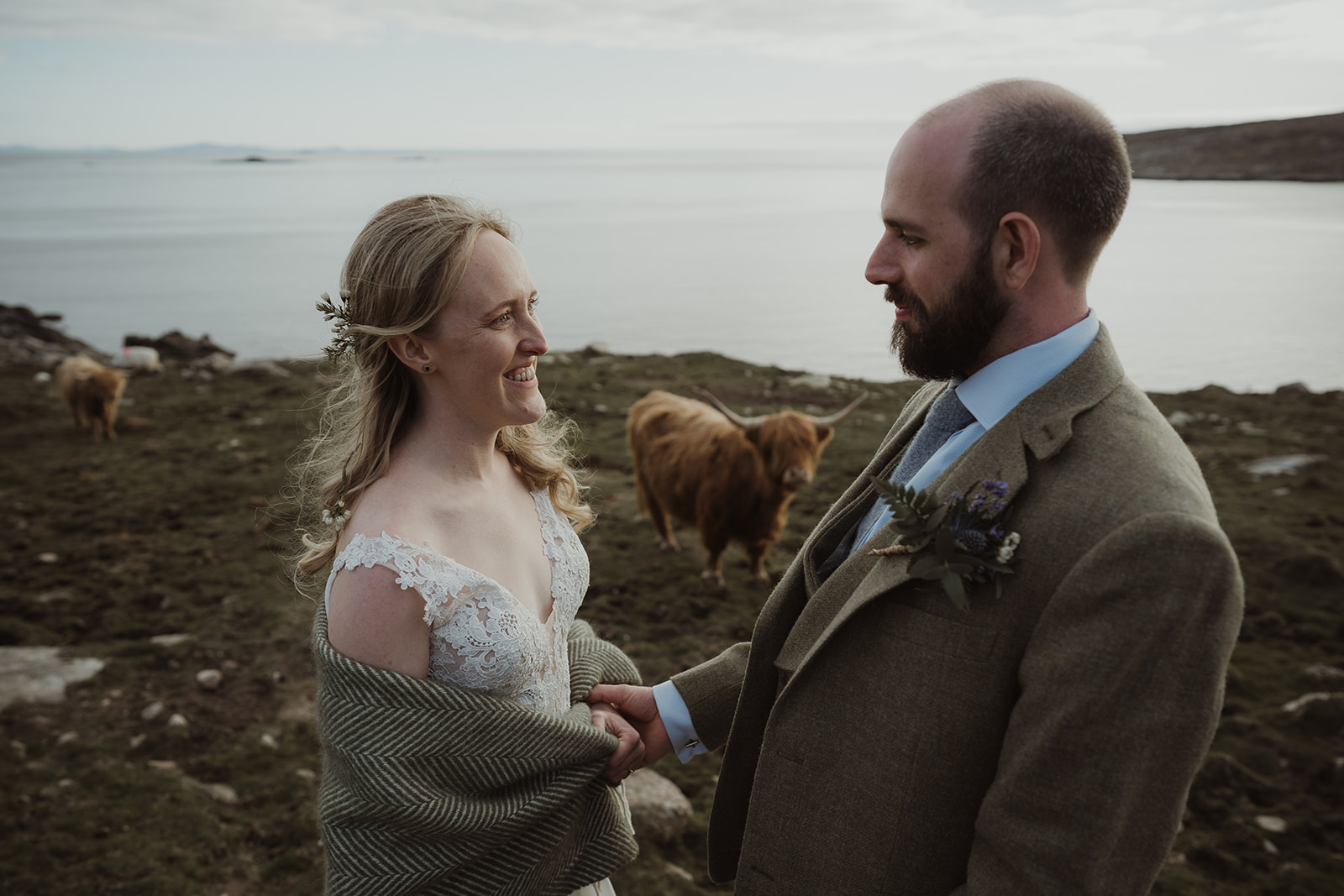 intimate wedding photographer scotland