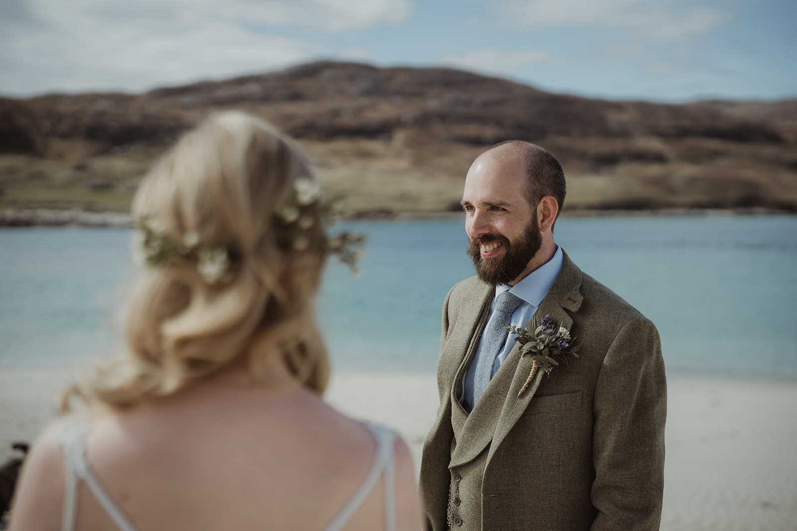 outdoor wedding photographer outer hebrides