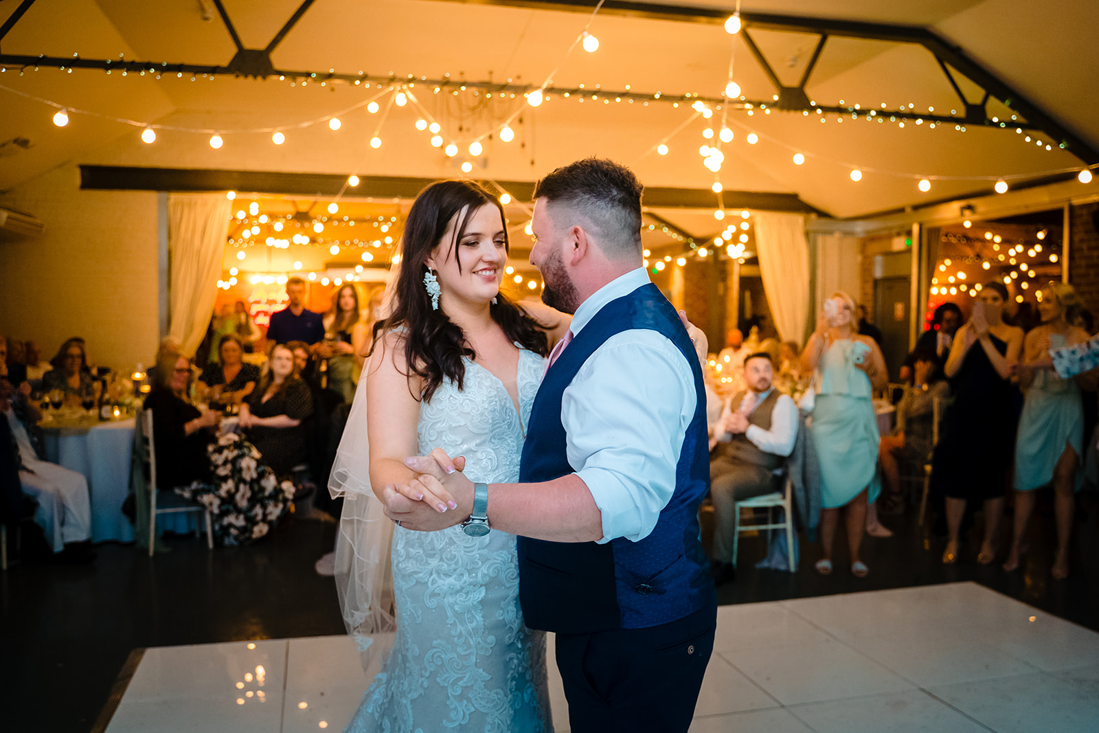 couples first dance at new craven hall