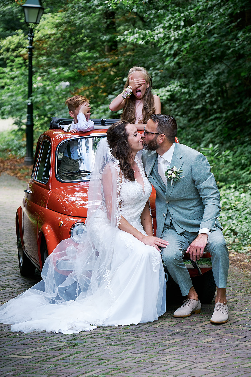 Droombruiloft van Romana & Sander - bruidsfotografie Stefan Segers