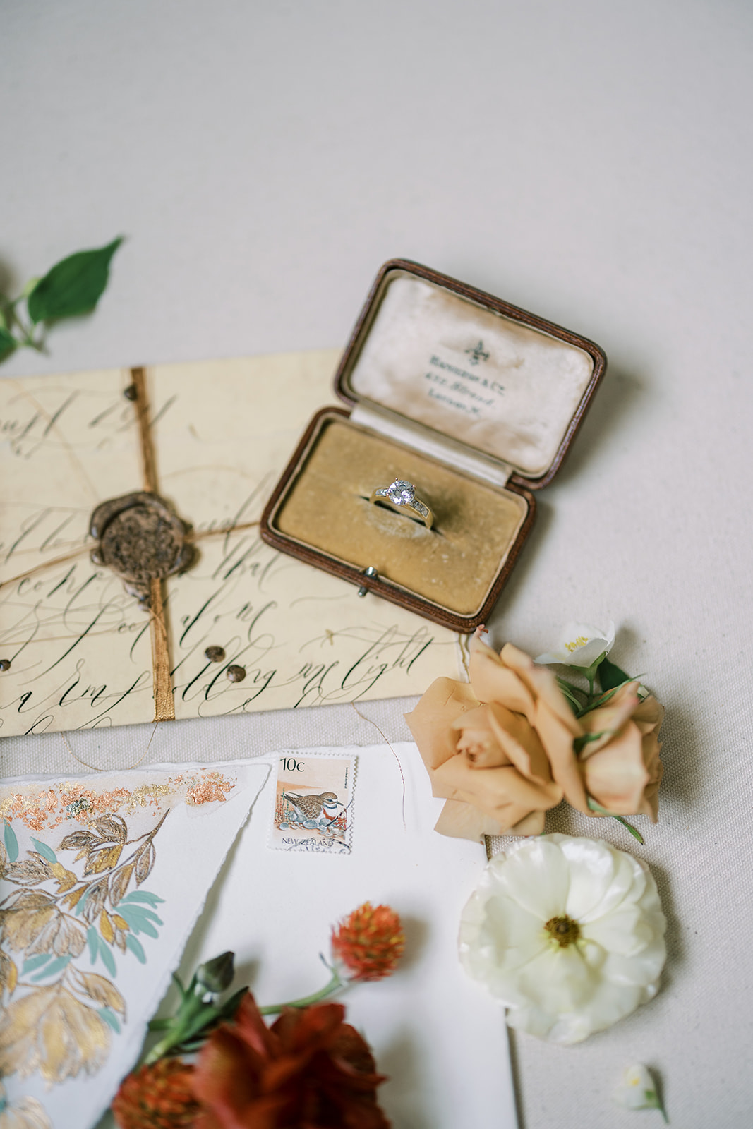 Vintage wedding details