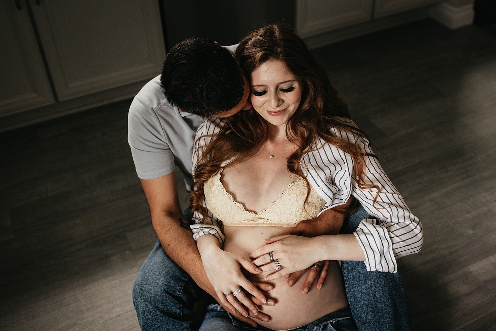 Couple maternity session 