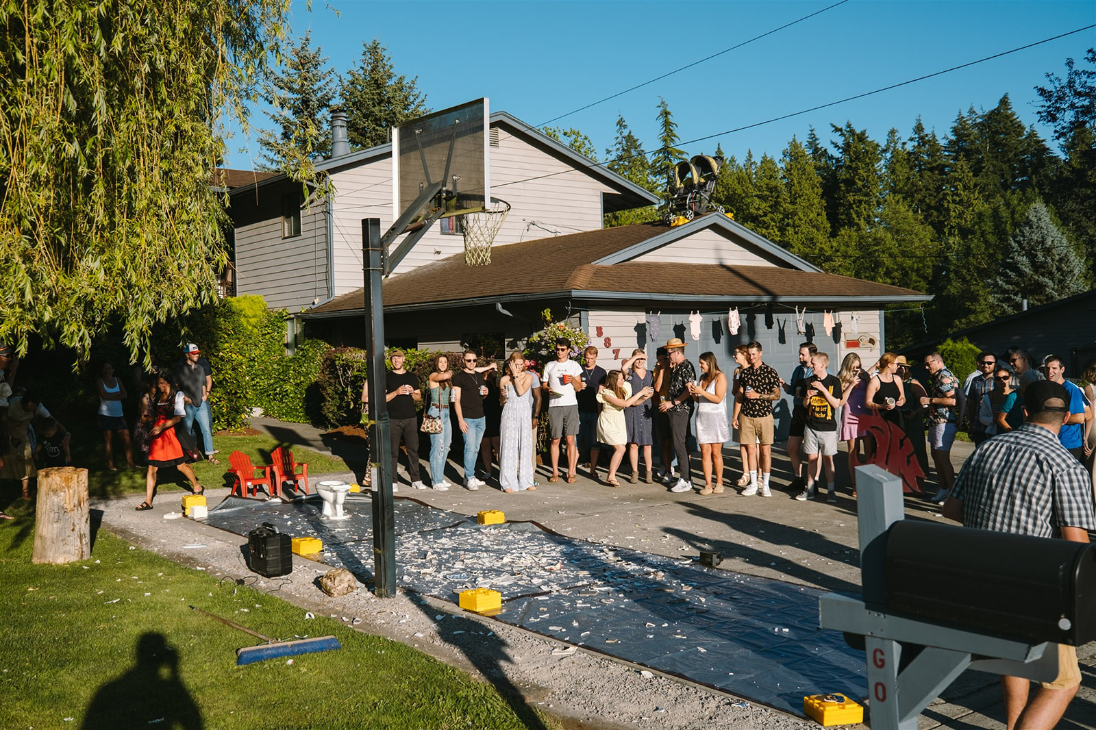 Hochzeitsfotograf Celle Deutscher Polterabend in den USA Nähe Seattle