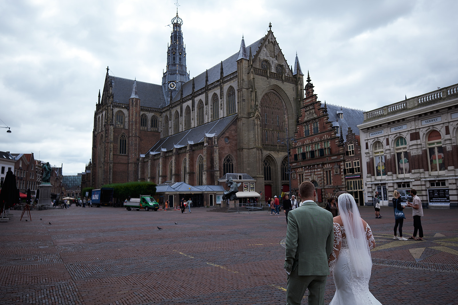 Trouwreportage door Stefan Segers: Liëla en Jeffrey's bijzondere dag in Haarlem en het Twiske