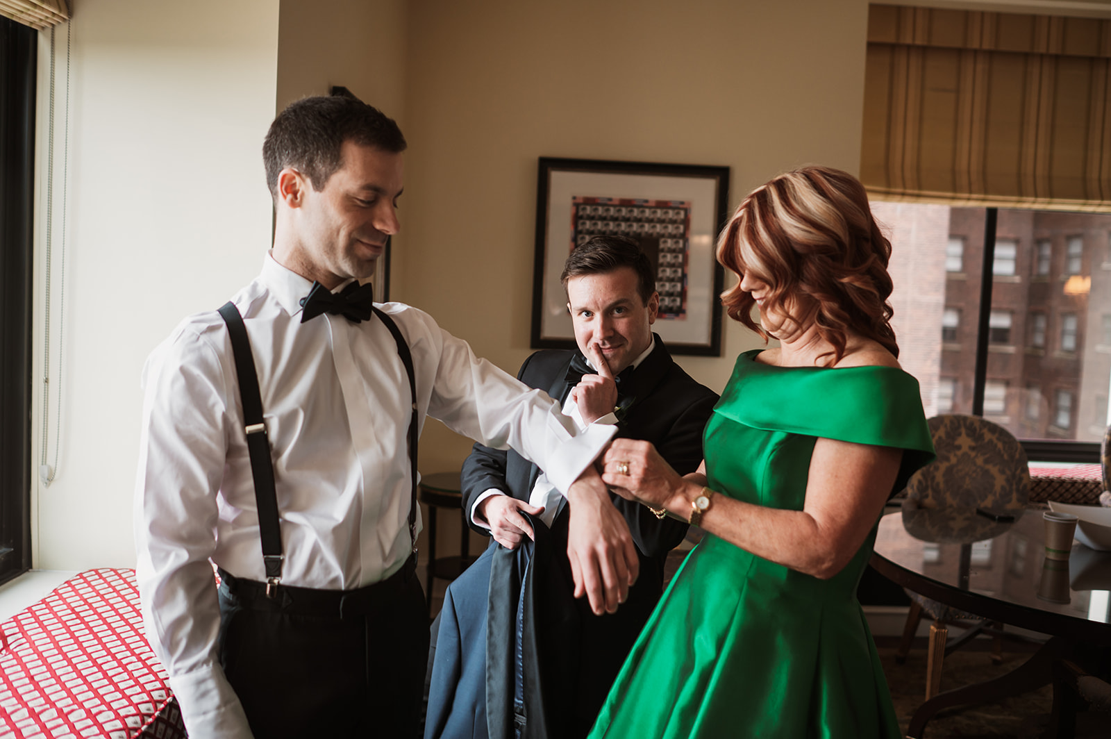 Blackstone Chicago Wedding Photography-groom getting ready