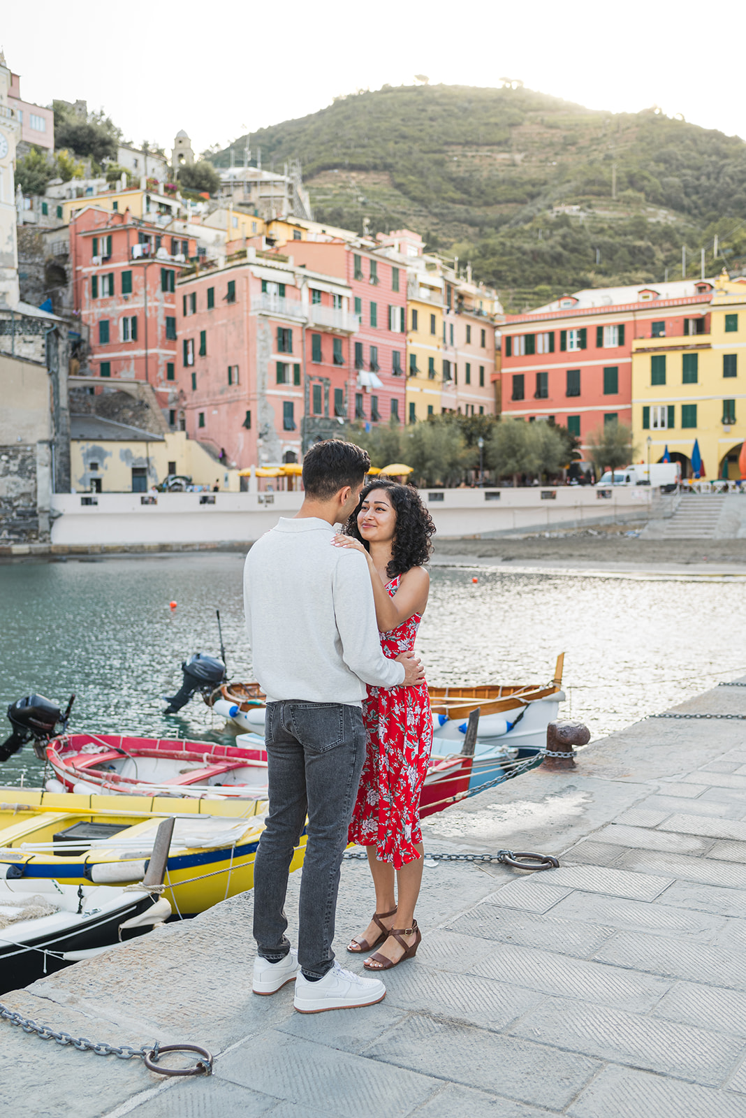 Vernazza Wedding proposal in Cinque Terre