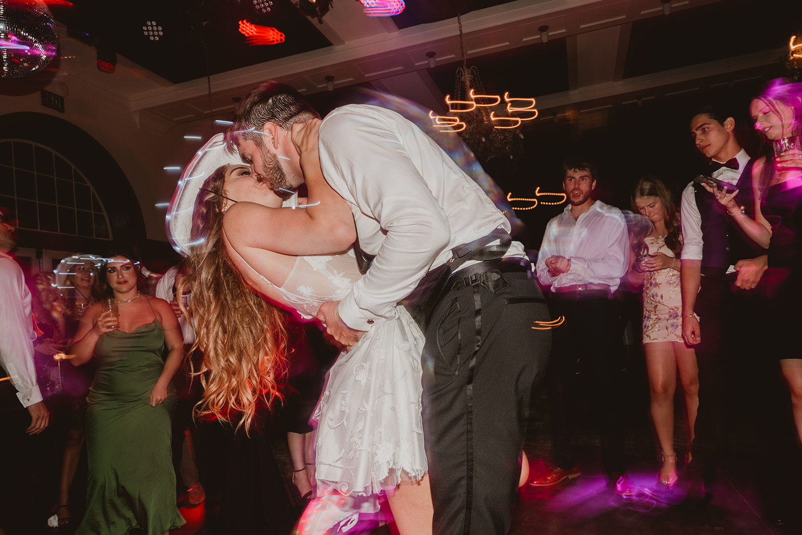 Surf Hotel Wedding Buena Vista, Colorado - Documentary Style Wedding Photography - Candid Dancing Photos