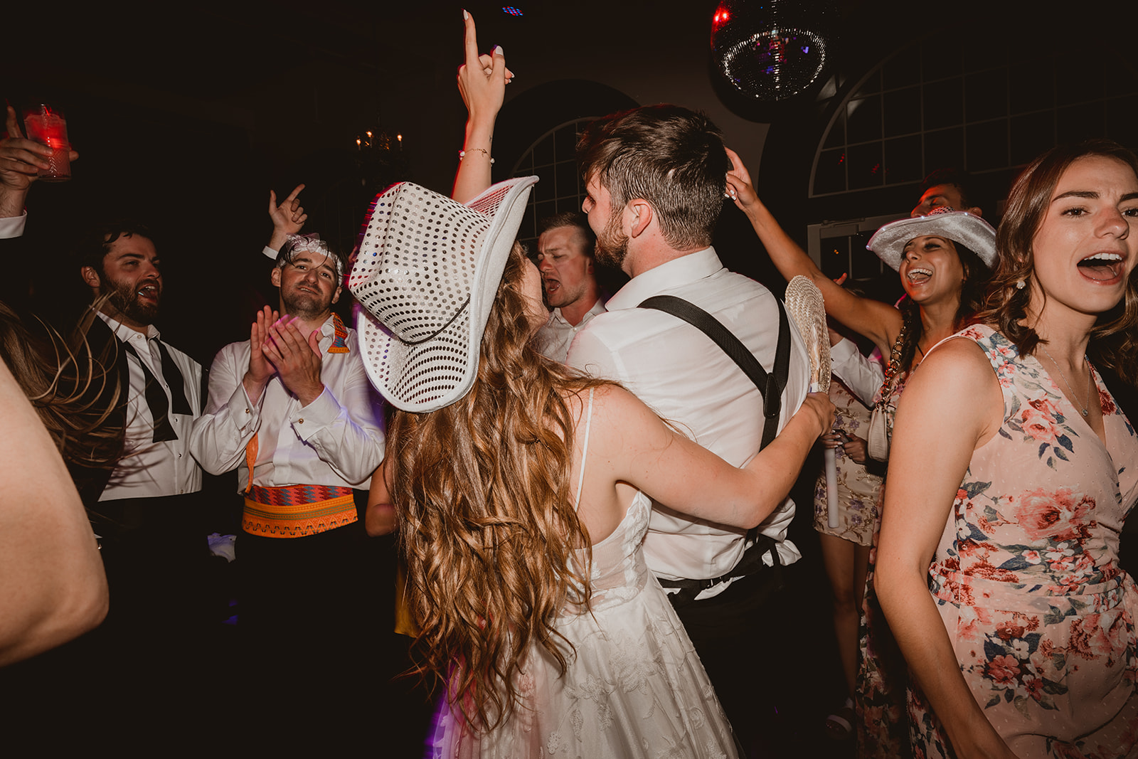 Surf Hotel Wedding Buena Vista, Colorado - Documentary Style Wedding Photography - Candid Dancing Photos