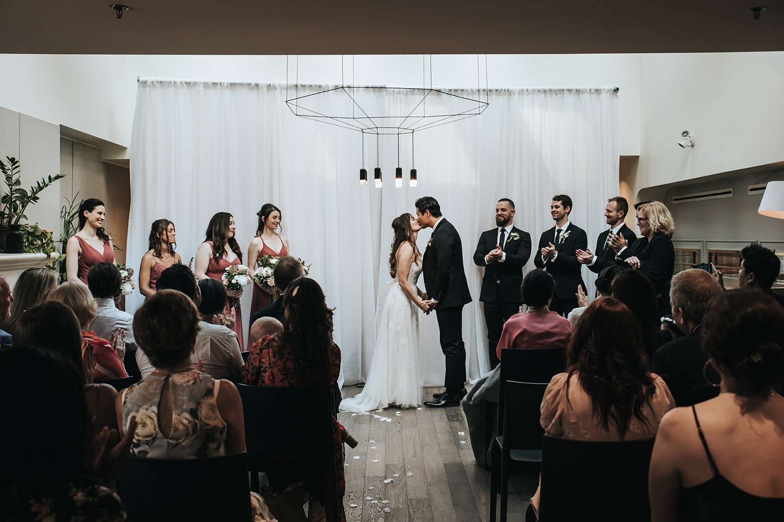 Timeless Sophistication: Eric and Lisa's September Alforno Bakery & Cafe Wedding