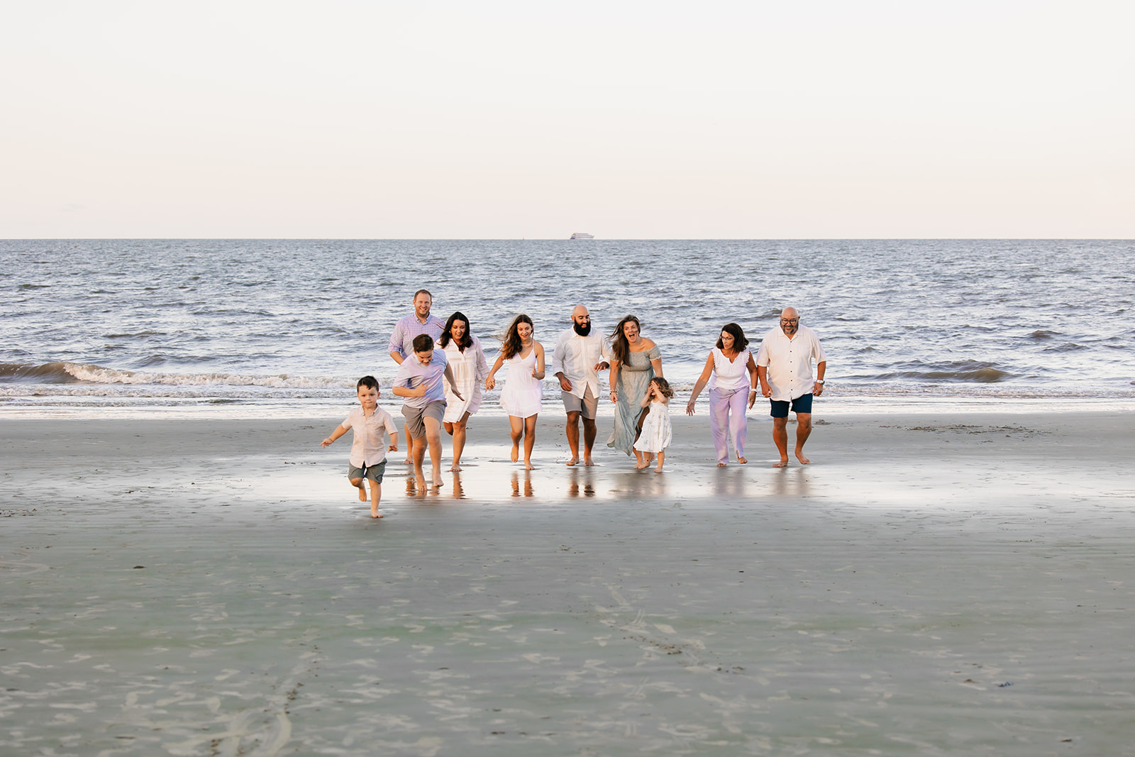 Jekyll Island Oaks & Beach Family Photography 