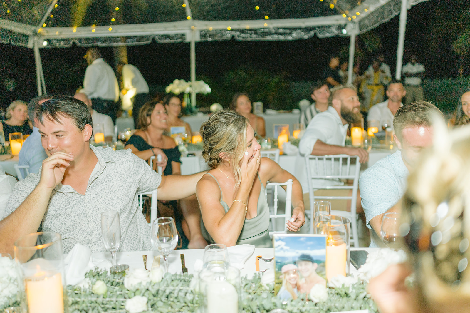 Luxury wedding reception photography in Antigua
