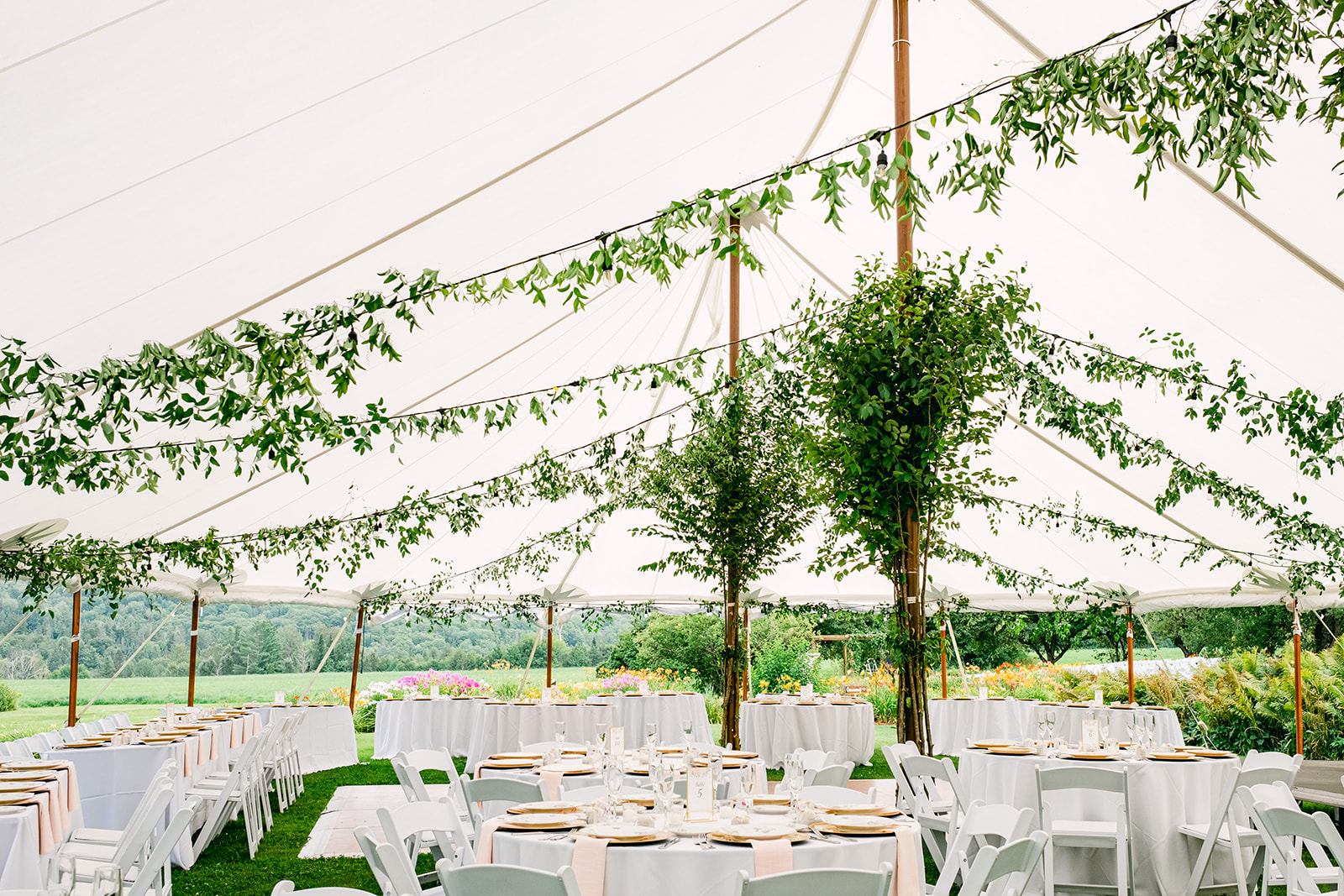 Sail Cloth Tent by Green Mountain Tent Rentals