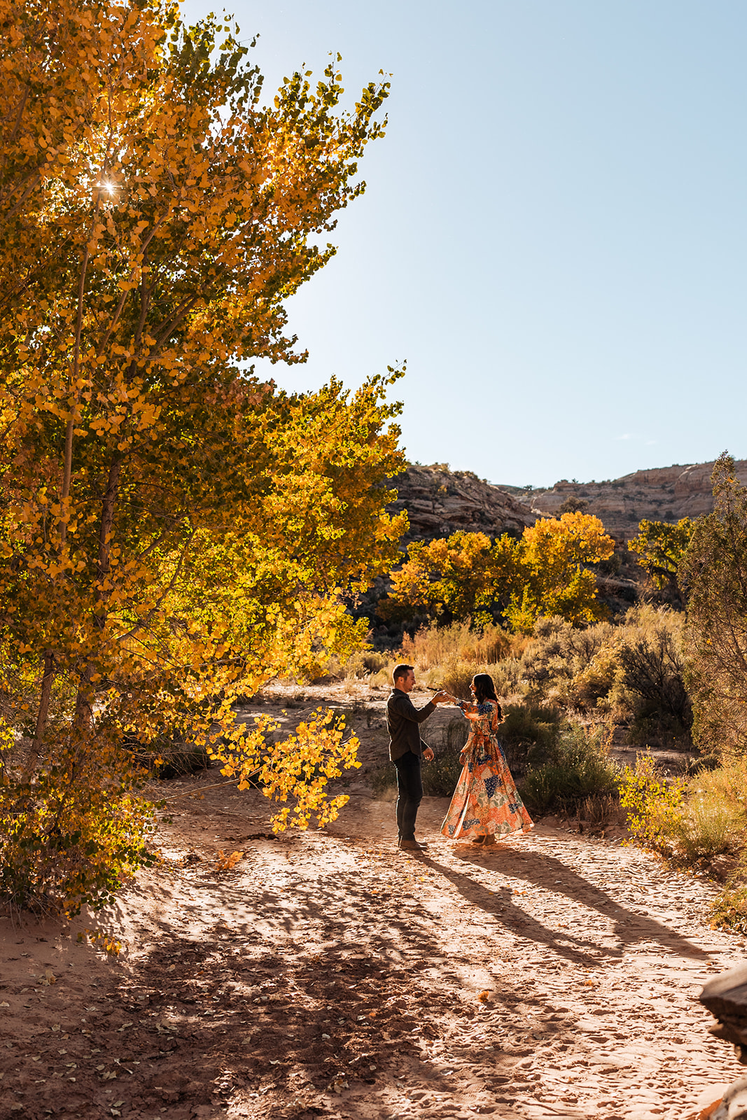 fall colors photography in moab utah