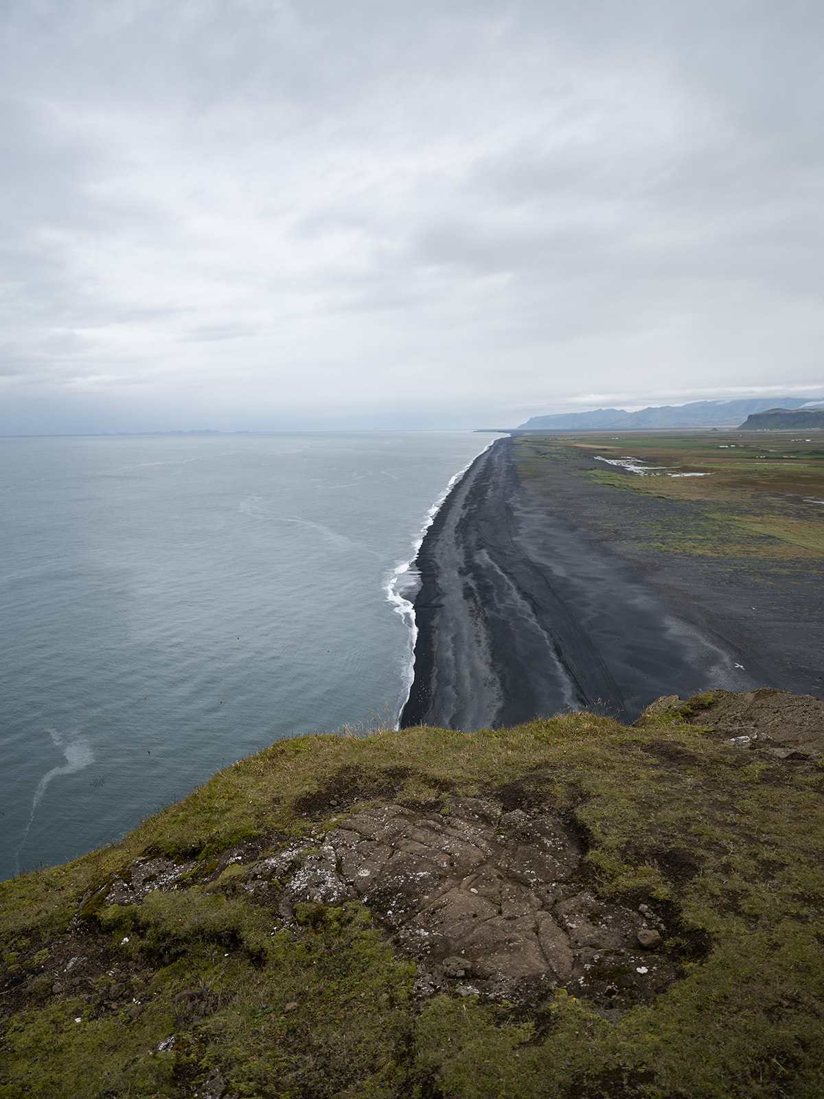 the view from dyrholaey lighthouse in Iceland 