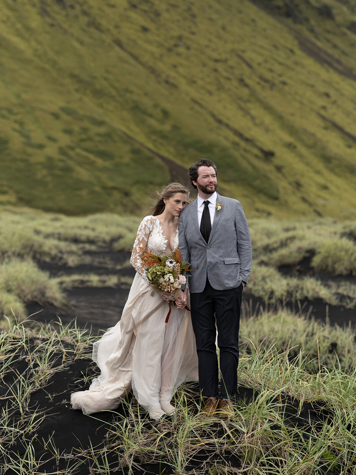 Iceland highlands elopement 