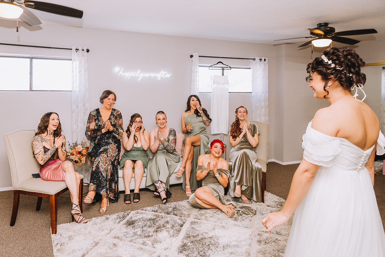 bridesmaid reveal san francisco wedding photography