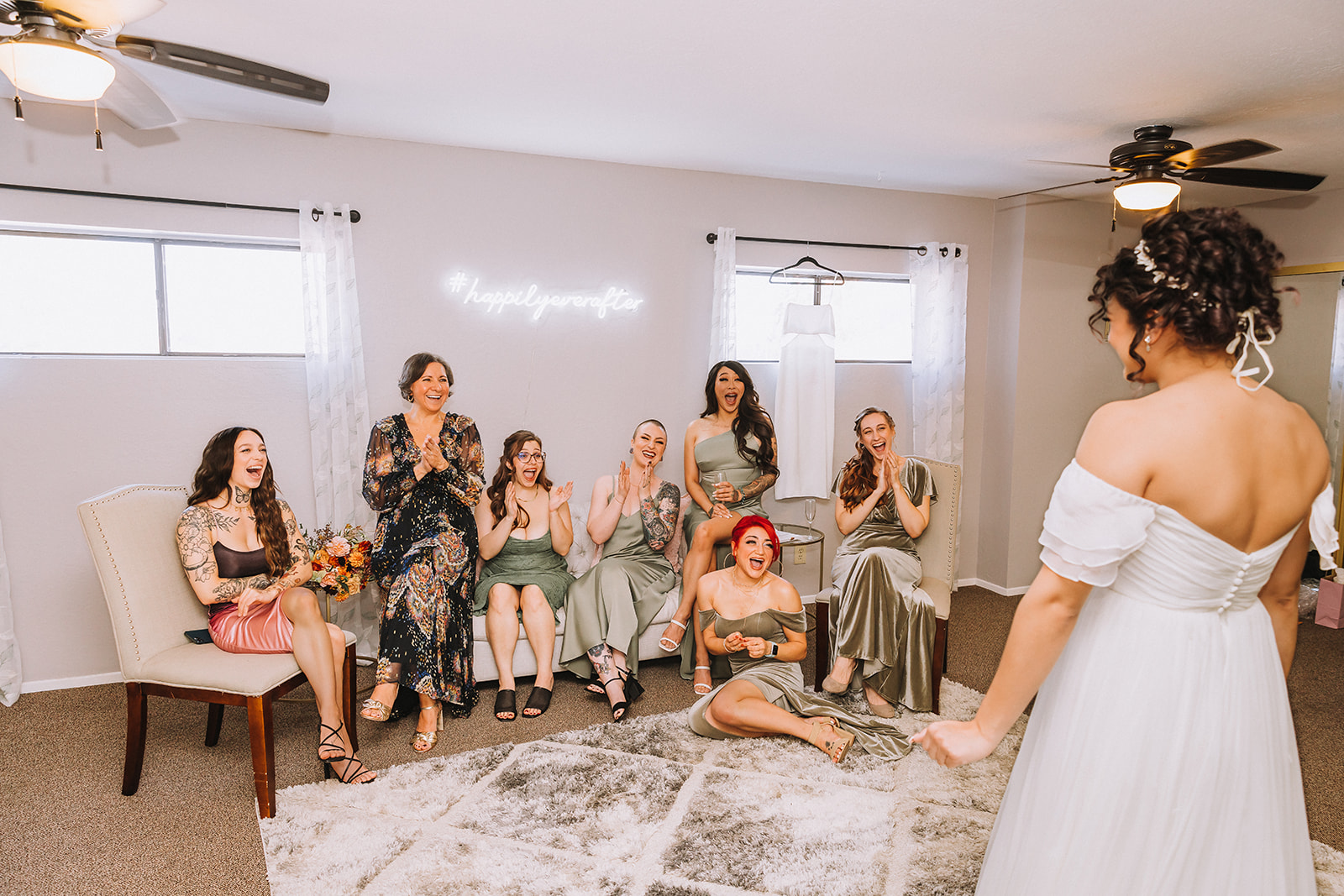 bridesmaid reveal san francisco wedding photography