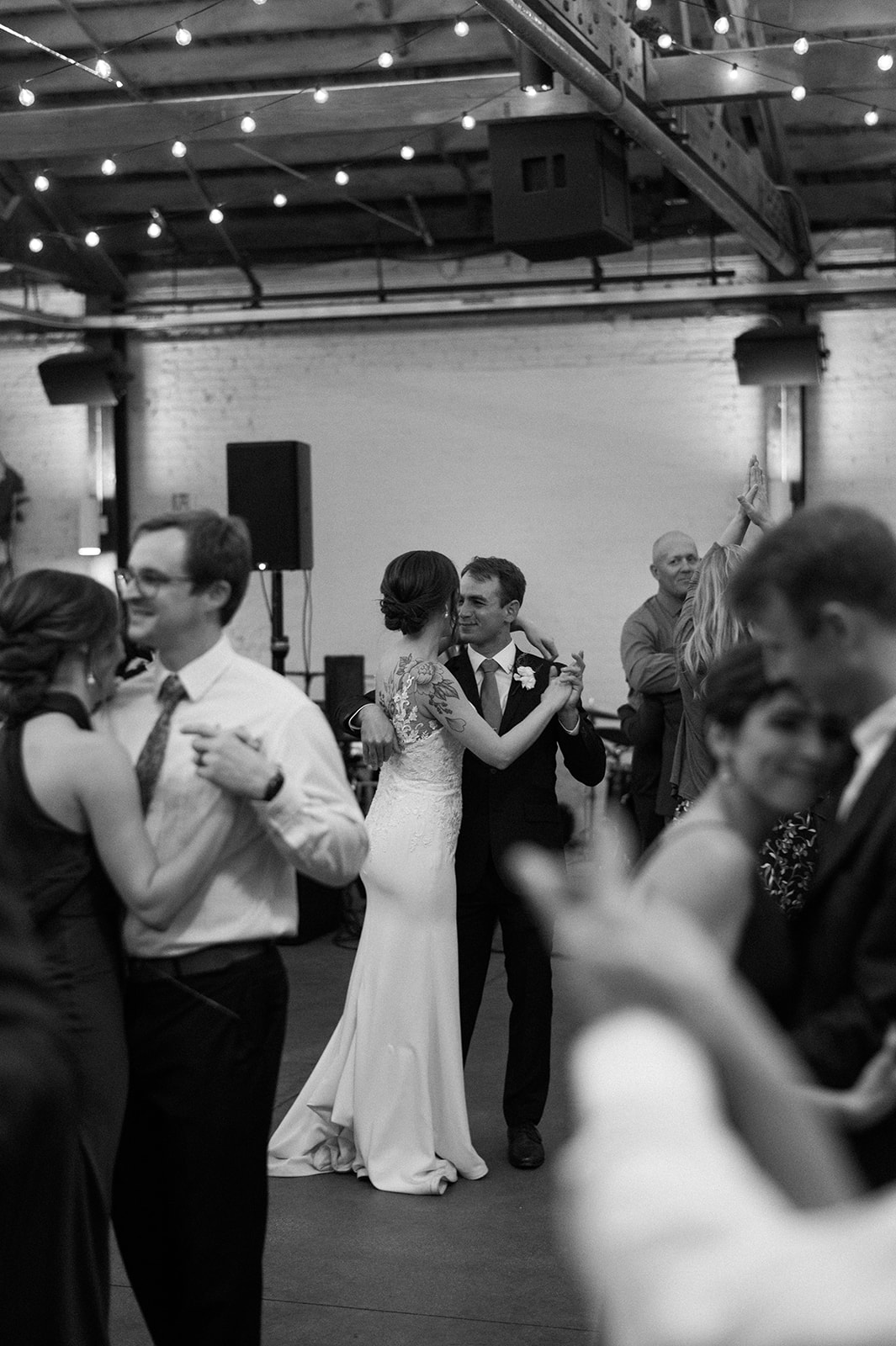 Bride and Groom dance at Walden Chicago