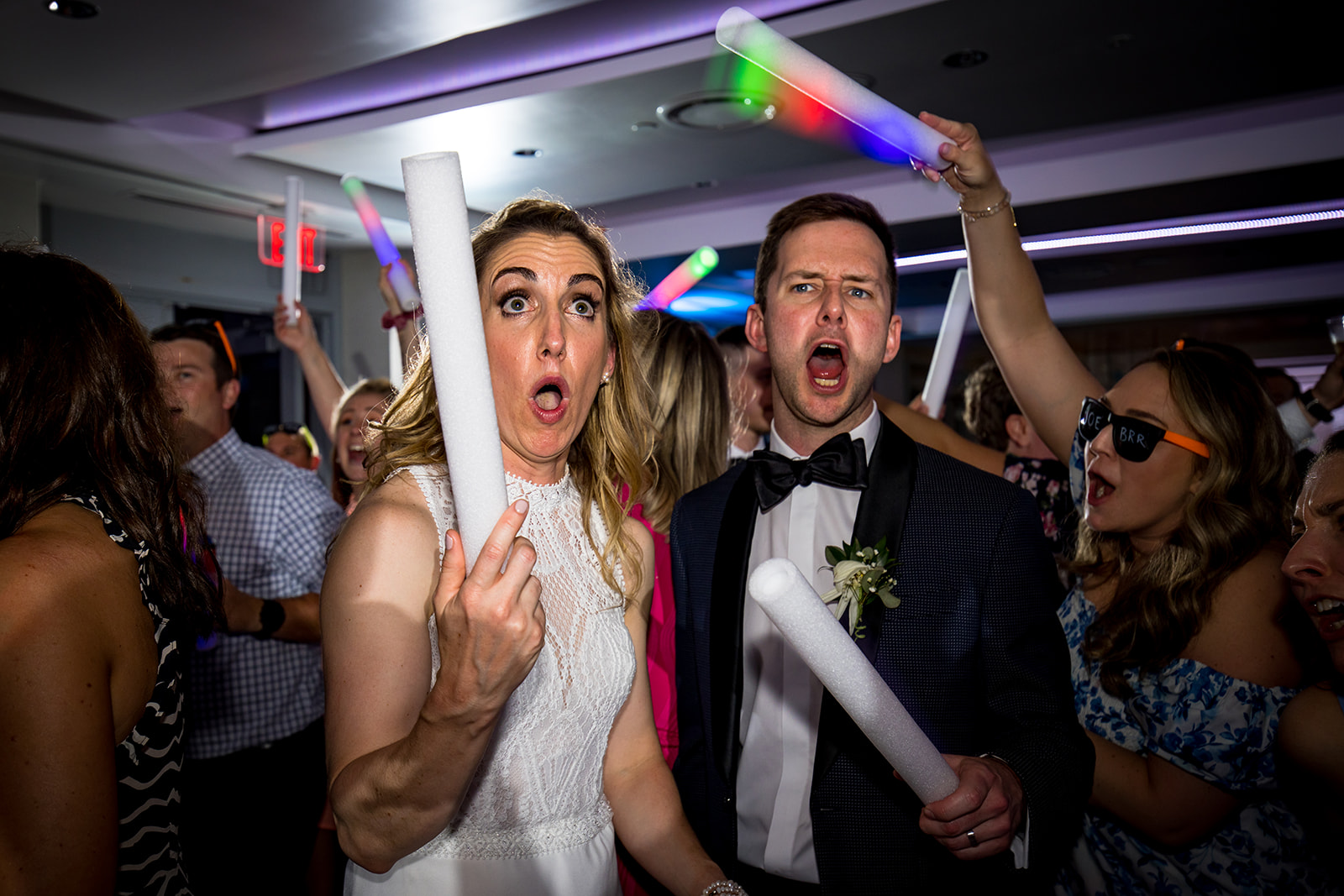 Couple dances the night away at their Cincinnati wedding reception