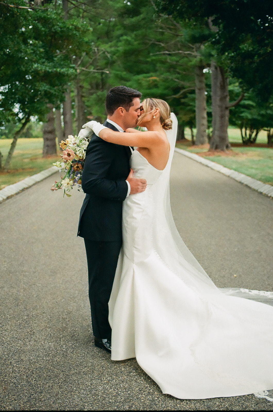 A Romantic Allentown New Jersey wedding at The Ashford Estate. Digital and film photography by Madison Katlin Photo