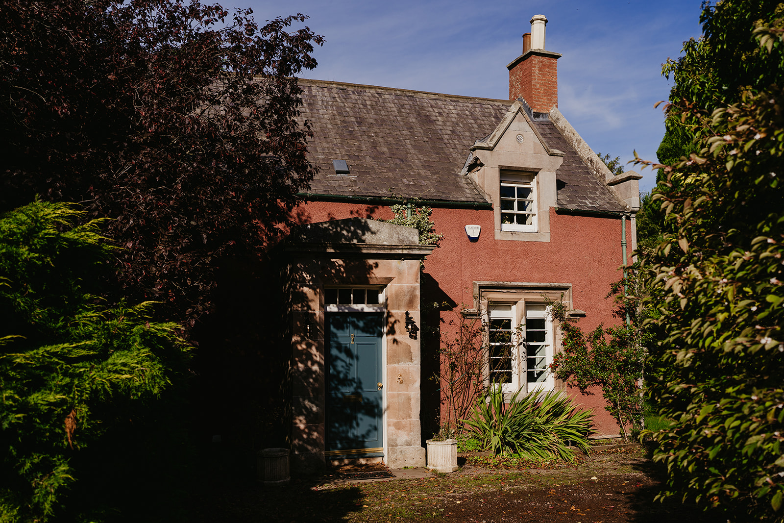The bridal prep cottage at Broxmouth Courtyard