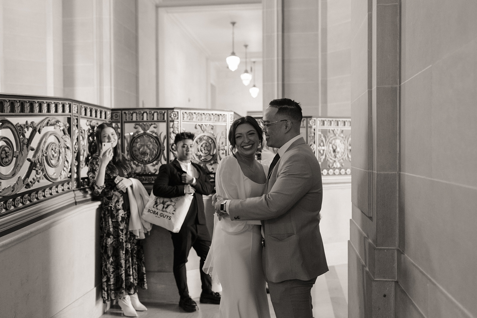 A timeless, romantic, San Francisco City Hall elopement 
