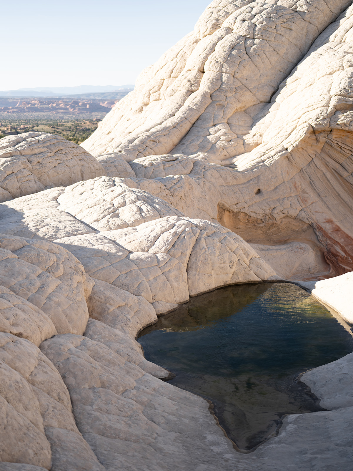 reflection pool at White Pocket arizona 