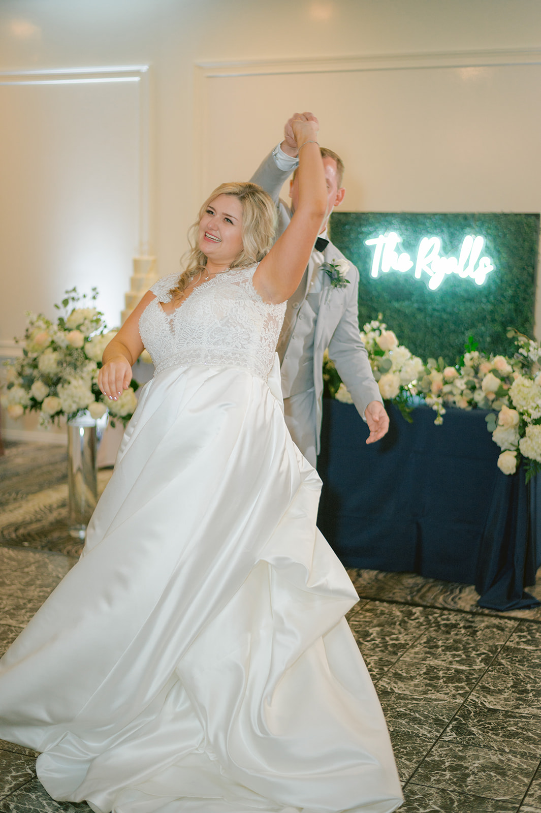 Hotel Zamora Wedding Ceremony: Bride and Groom Walking Down the Aisle as Newlyweds
