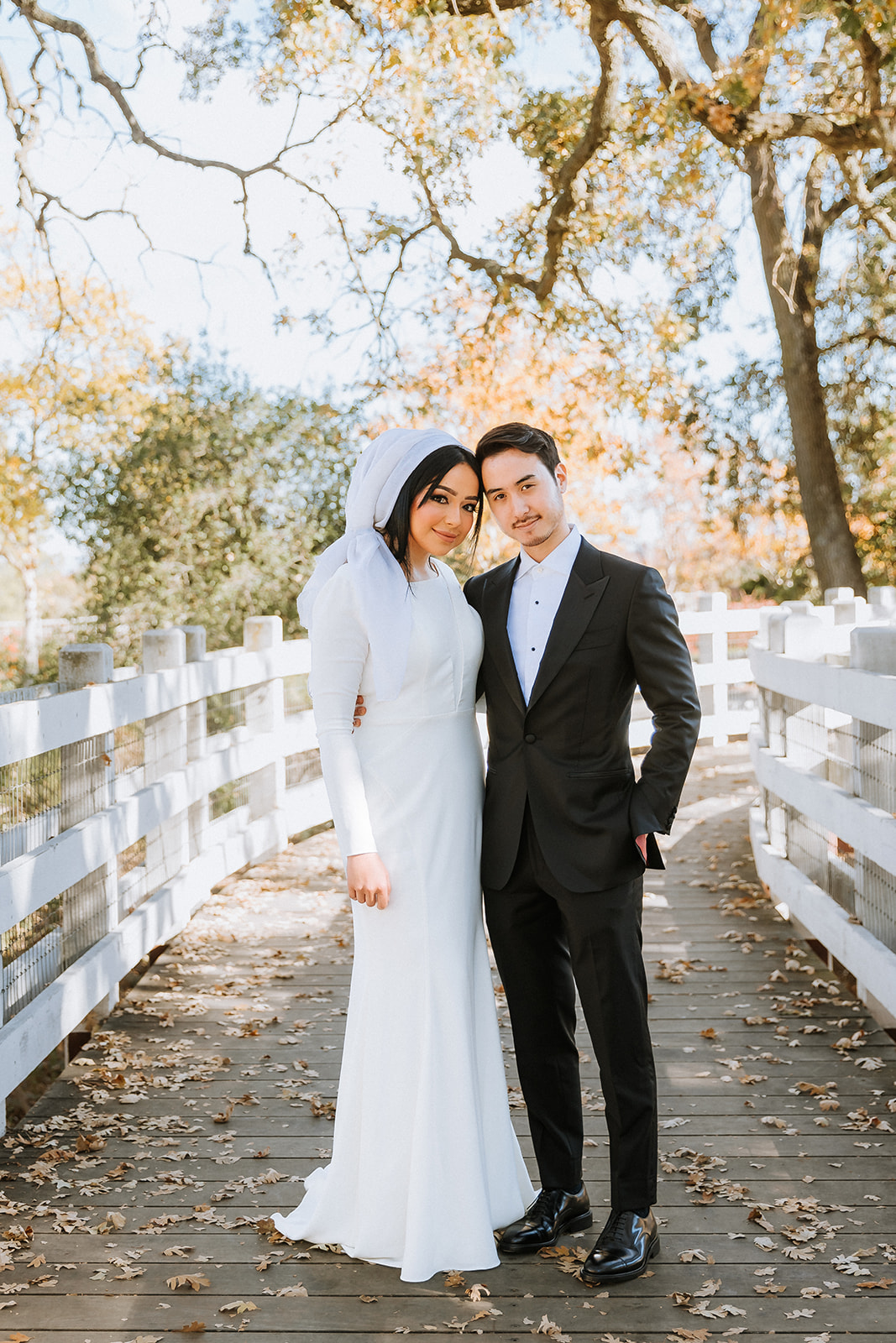 East Bay bride and groom portraits