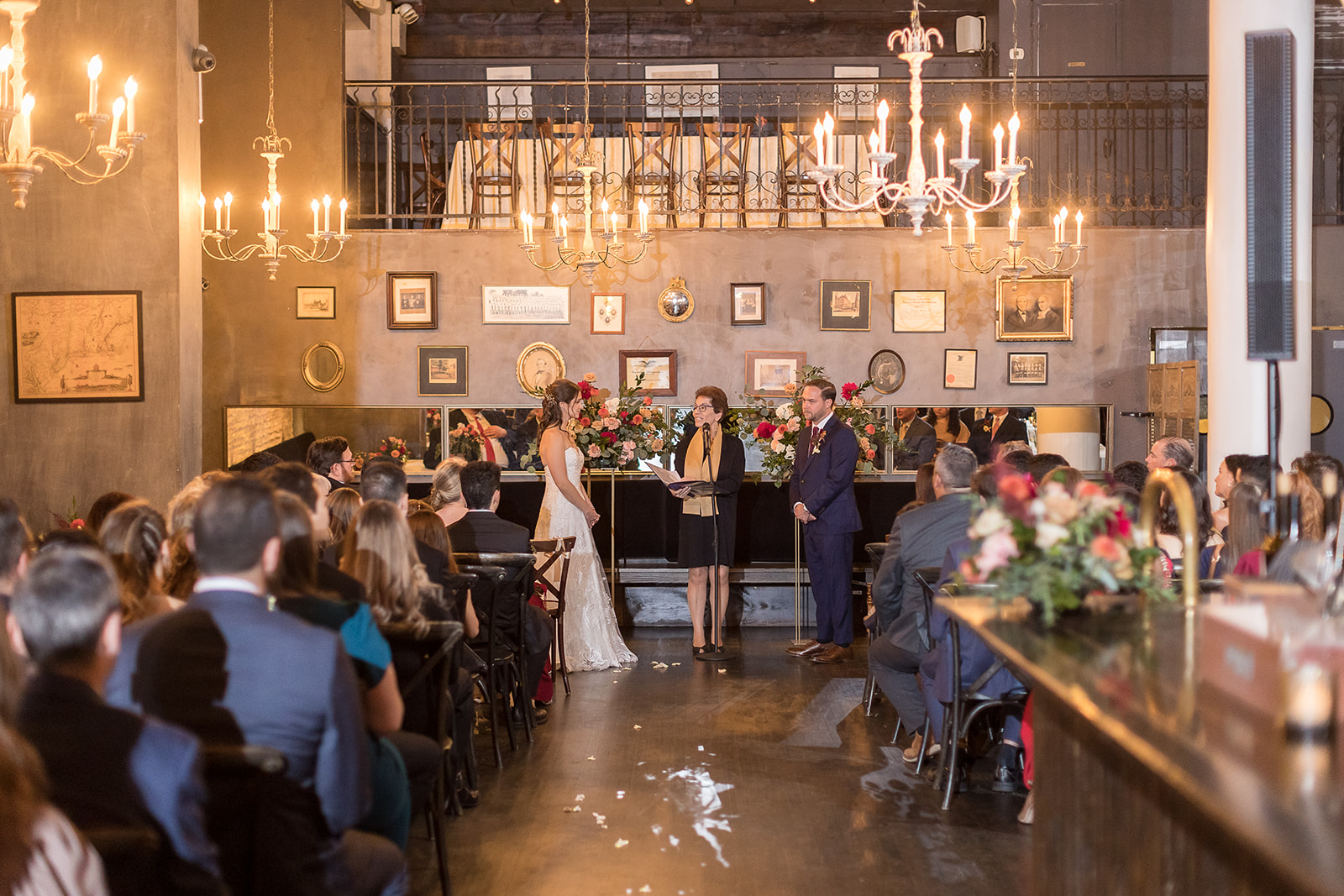 wedding at Harding's Restaurant and Bar