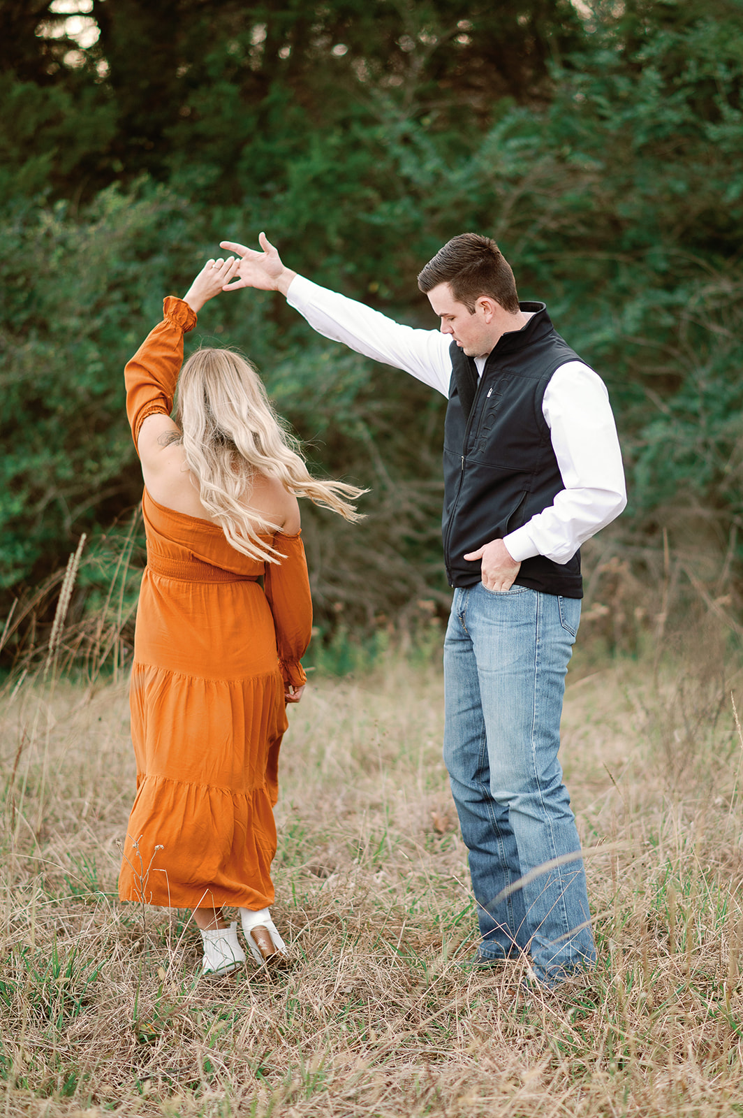 Natural engagement pictures