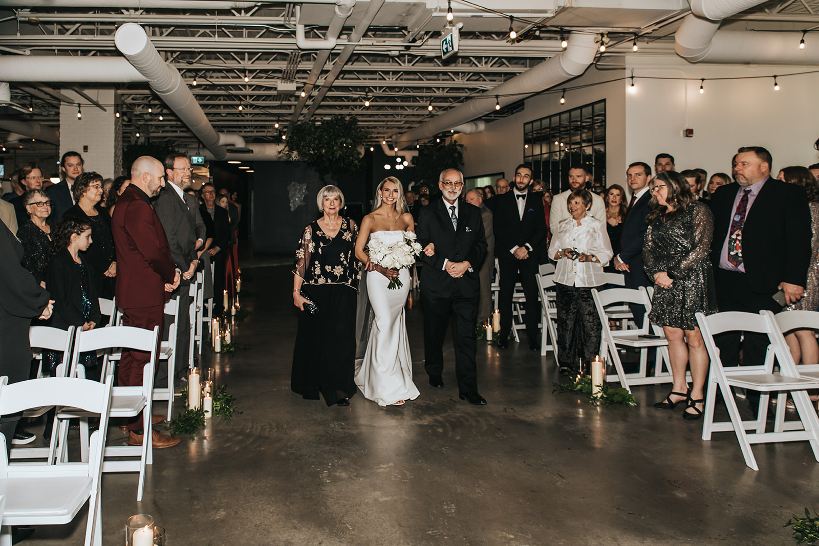 A sparkling New Year's Eve Wedding at The Brownstone in Calgary