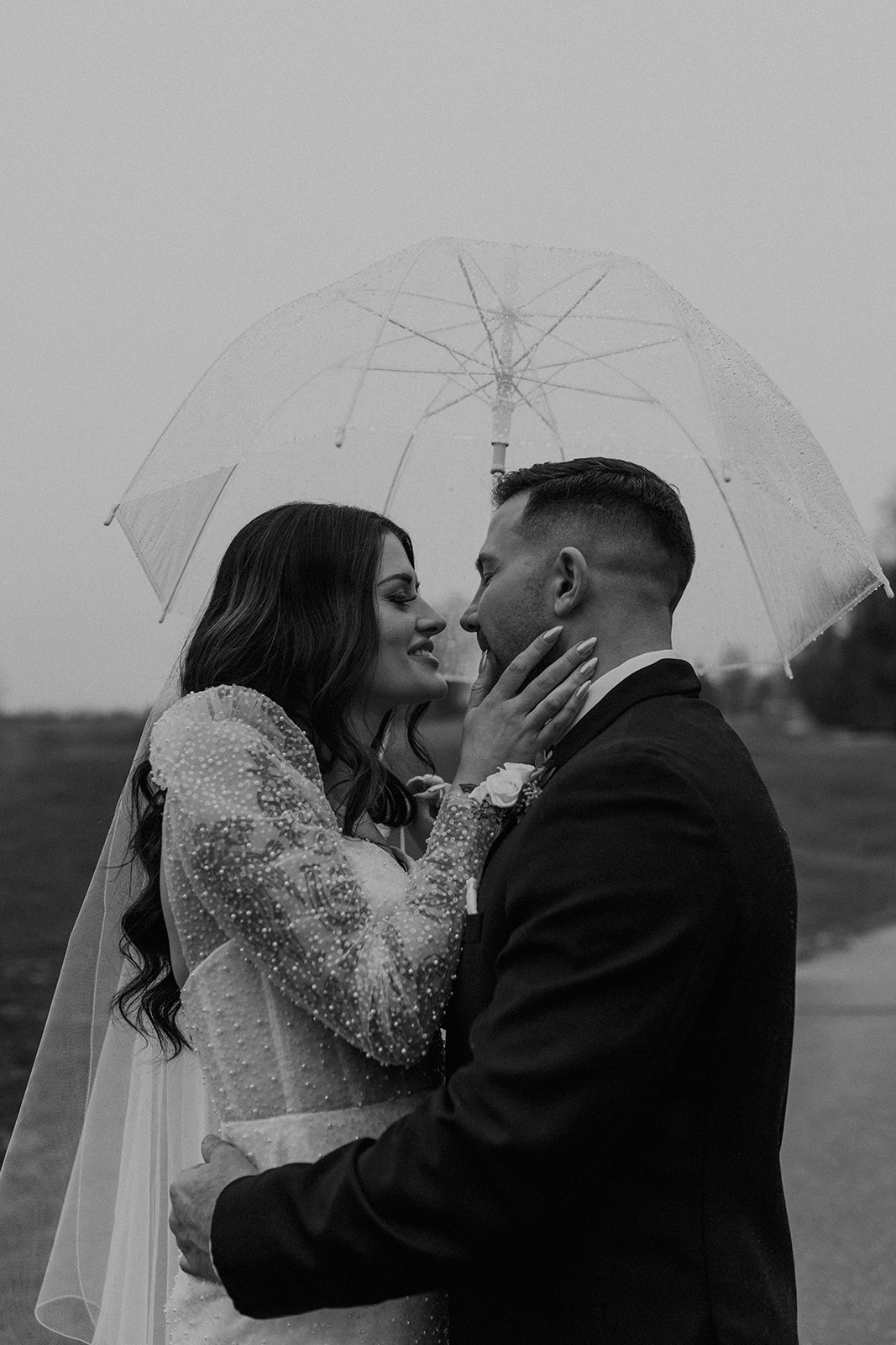 Rainy Wedding Photography Vancouver BC