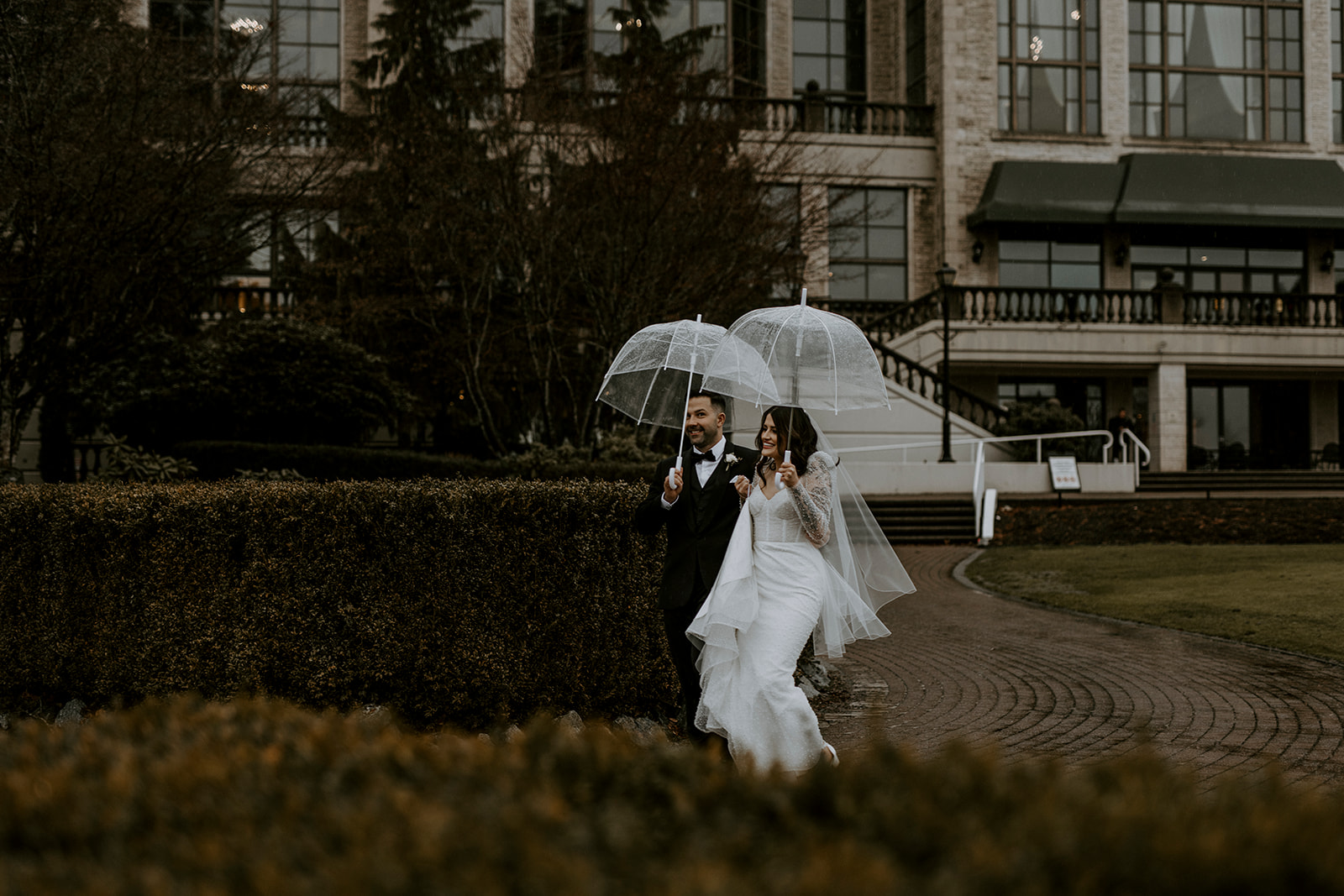 Rainy Wedding at Swaneset Golf in Pitt Meadows