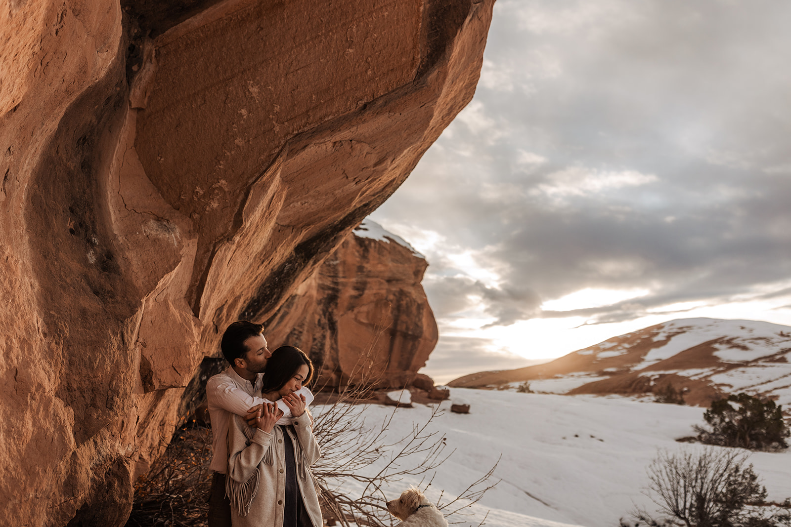 katie boue and brody leven in moab