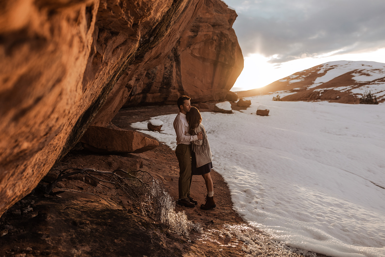 katie boue and brody leven in moab