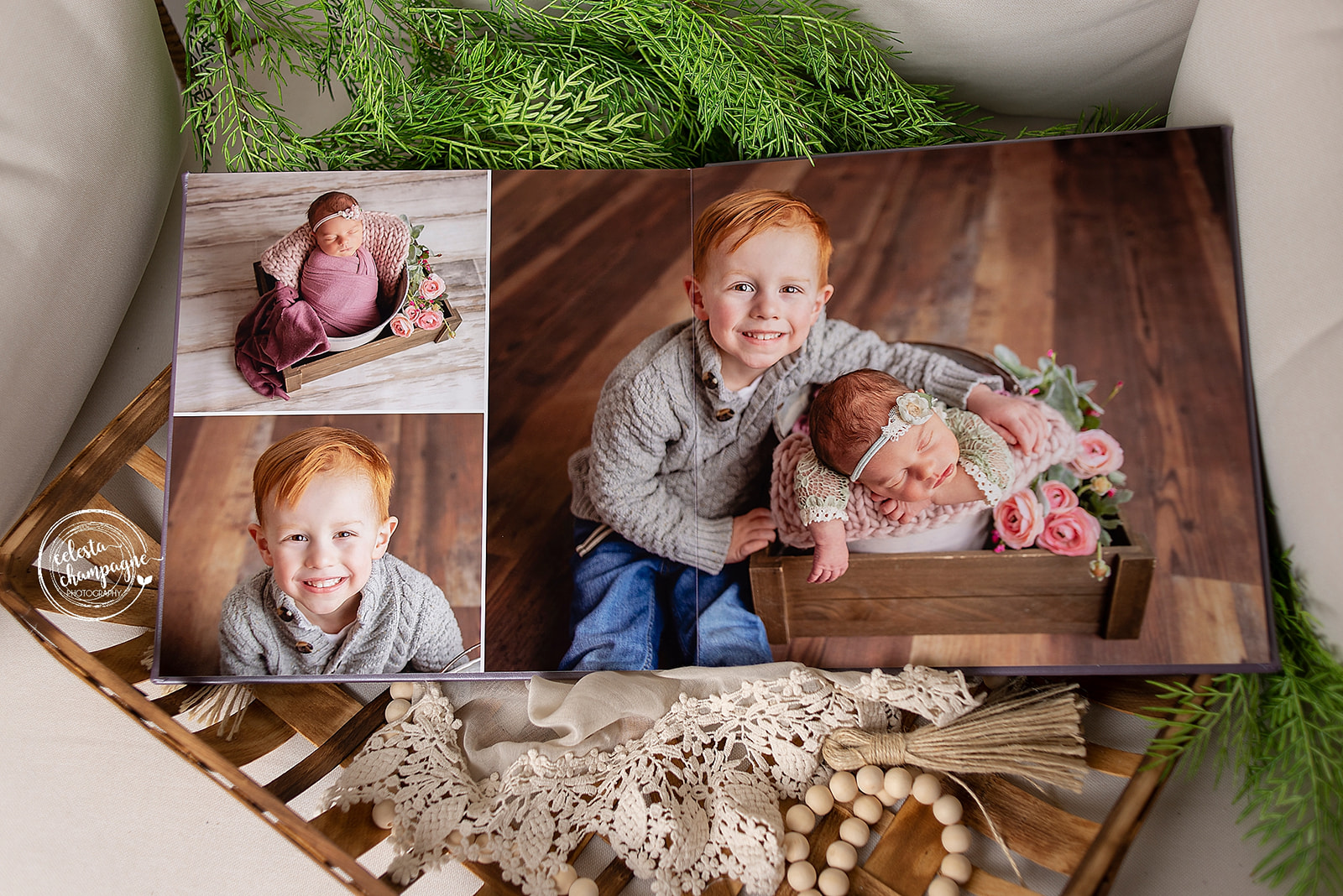Heirloom Albums to remember your most precious memories.  Custom Photography Celesta Champagne Photography Carthage MO