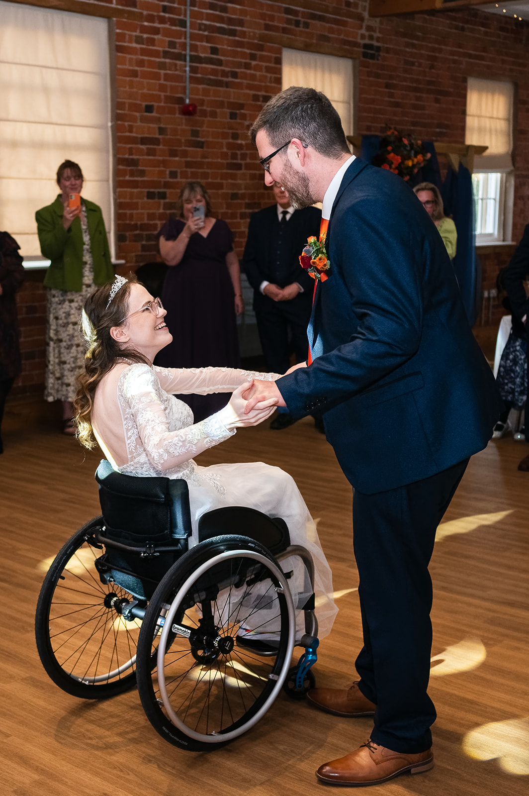 First dance in a wheelchair